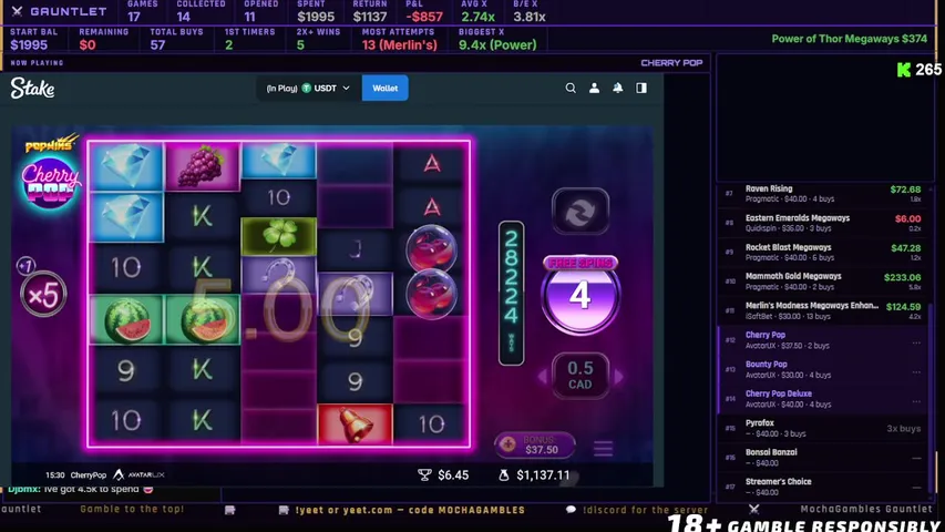 Juego de casino con imagen compacta para colecciones compactas y densas.
